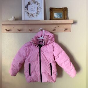 Reima Pale Pink Kids Puffer Ski and Snow Jacket